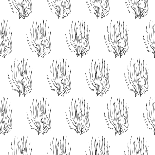 Leaf seamless vector pattern