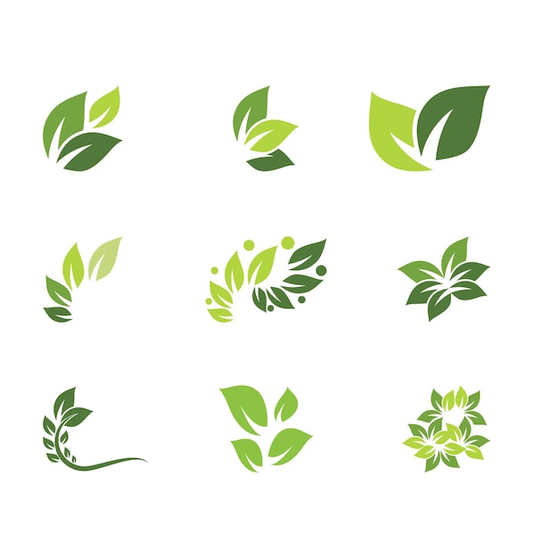 Leaf and Shutter Lens Aperture for Nature Photographer logo design inspiration