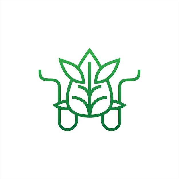 Leaf symbol logo icon