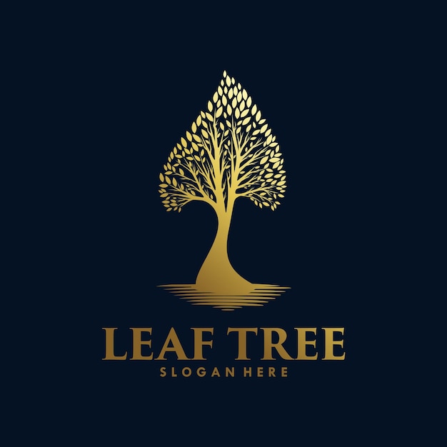 Leaf Tree Logo Design Inspiration