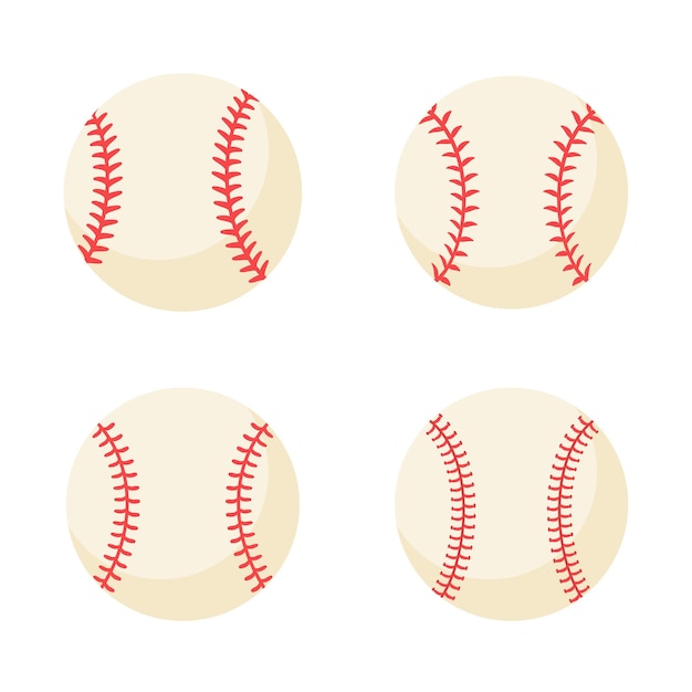 Leather baseball with red stitched seams Popular softball tournaments