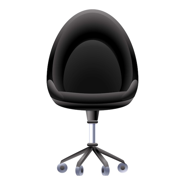 Leather desk chair icon Cartoon of Leather desk chair vector icon for web design isolated on white background