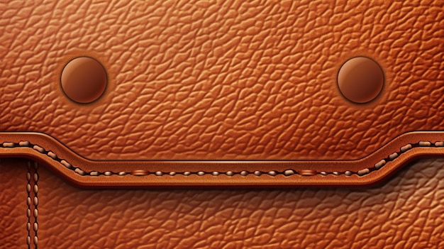 leather wallet with a leather handle that says leather