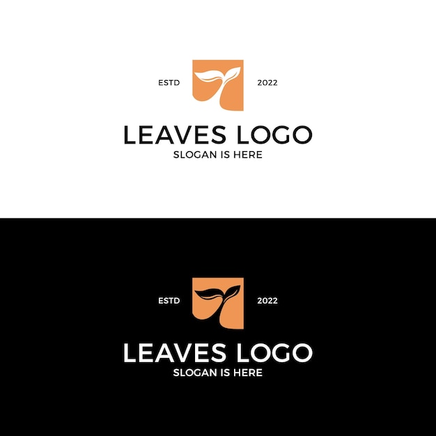 Leaves logo design inspiration