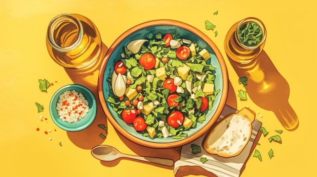 Lebanese Tabouleh and Parsley Salad