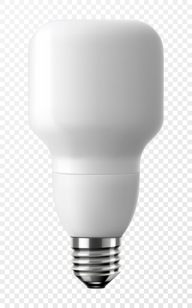 Vector led light emitting diode energy saving light bulb economical lightbulb isolated on