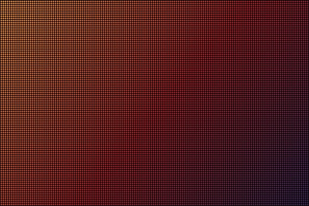 Led screen. Dot RGB Background television. Vector stock illustration.