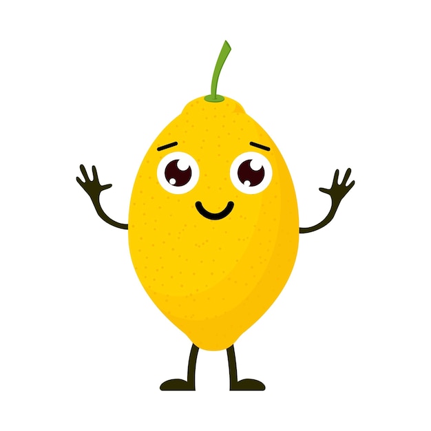 Lemon character cute