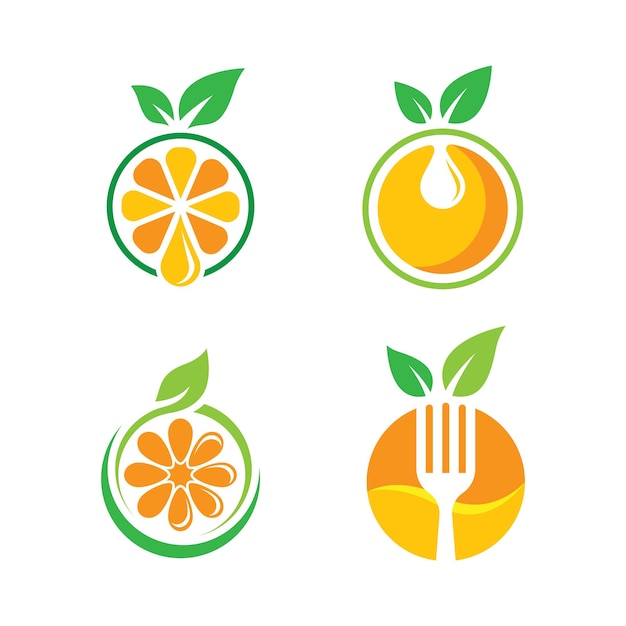 Lemon logo images illustration