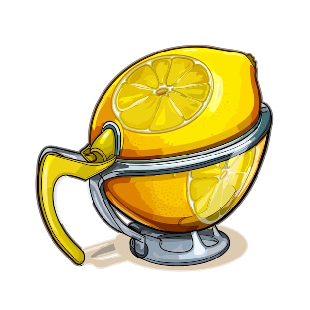 Lemon Squeezer vector on white background