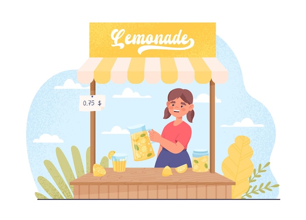 Lemonade stand concept