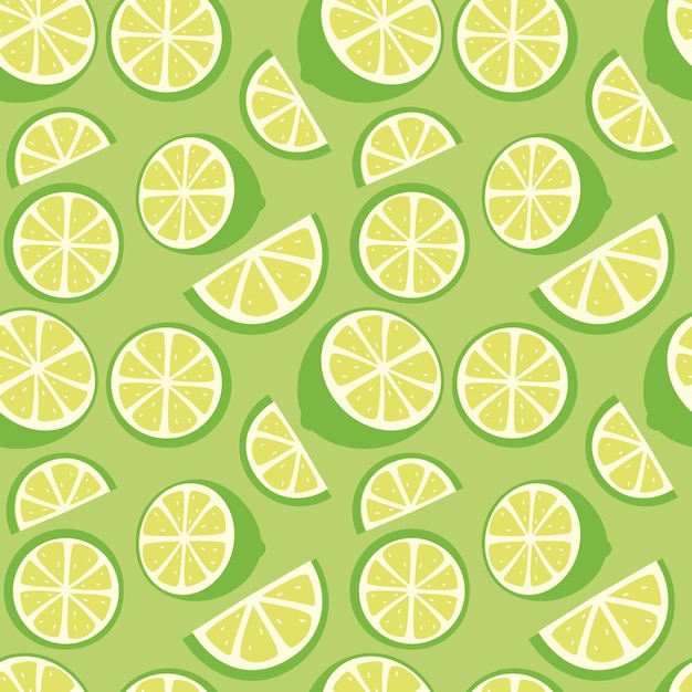 Lemons seamless pattern