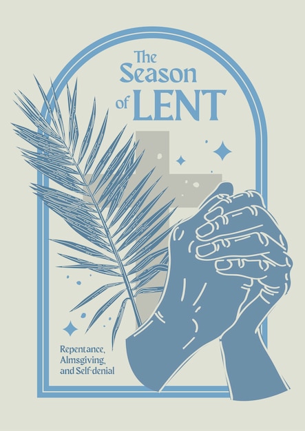 Lent Season Holy Week and Good Friday Concepts