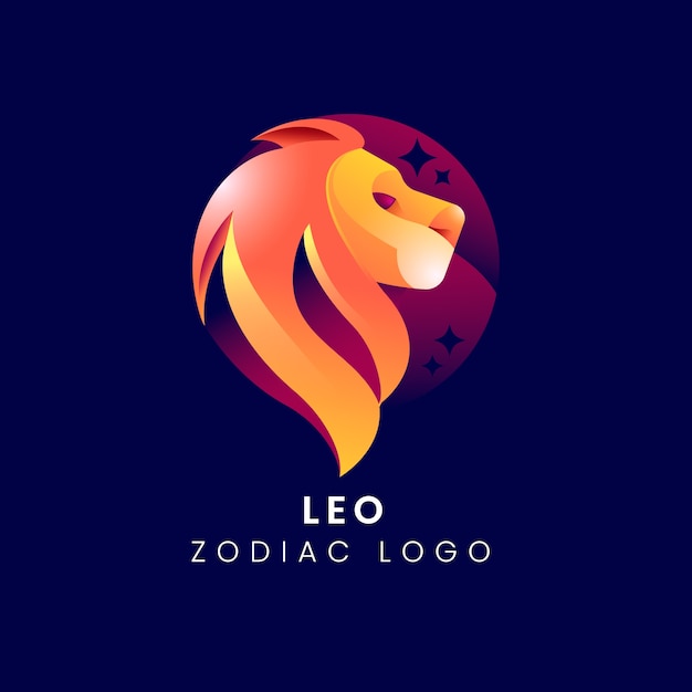 Leo logo template