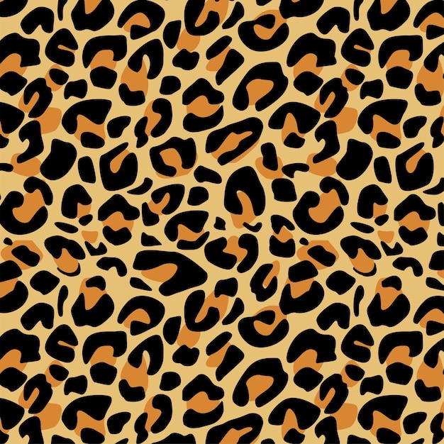 Leopard design seamless animal background cheetah skin