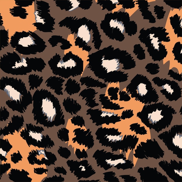 Leopard pattern, jaguar pattern, animal fur