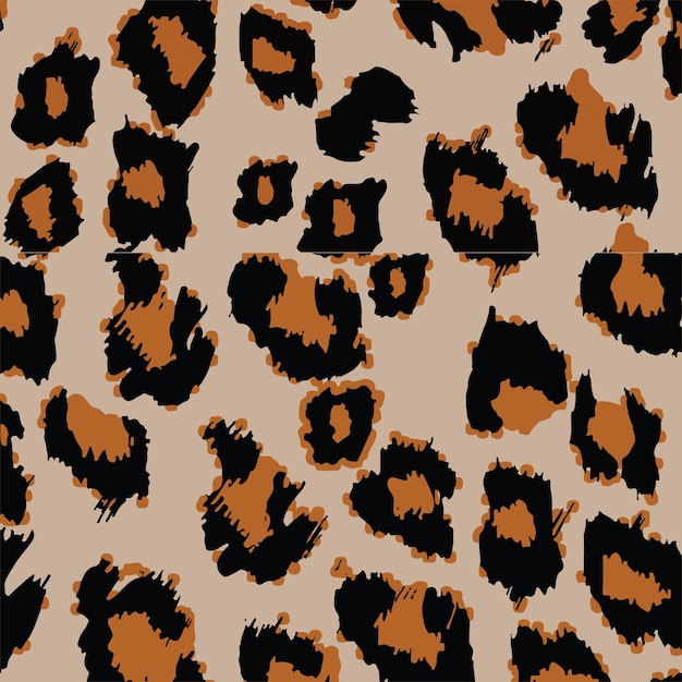 Leopard pattern, jaguar pattern, animal fur