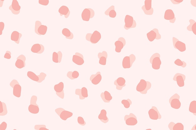 Leopard Skin Handy Seamless Pattern Pink