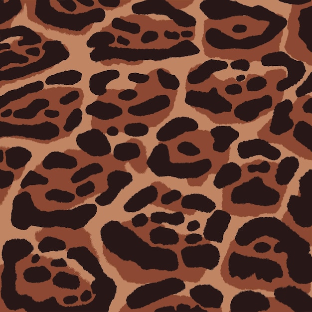 Leopard skin texture color change pattern