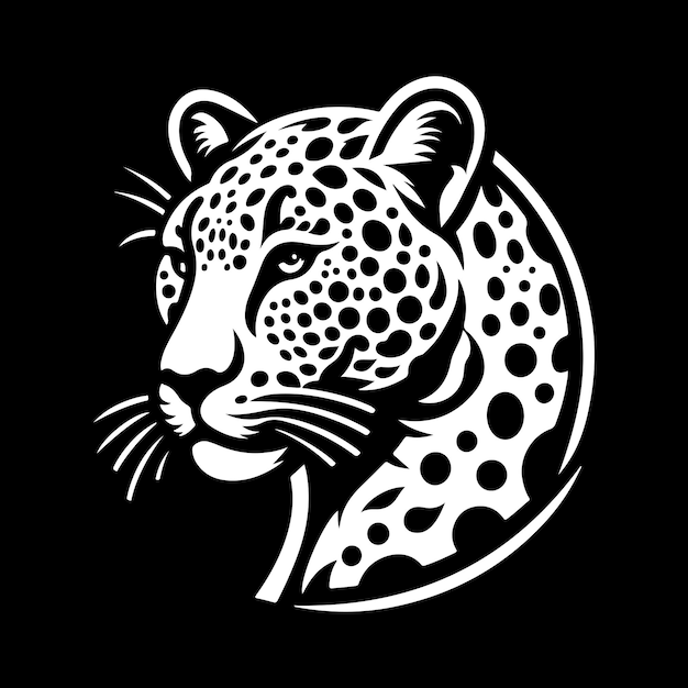 leopard vector illustration design