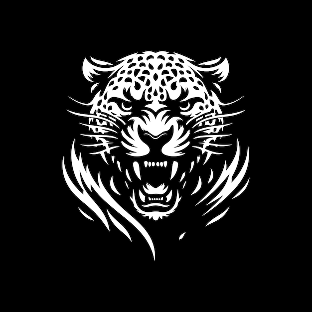 leopard vector illustration design