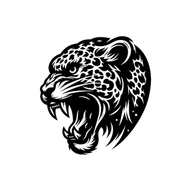 leopard vector illustration design