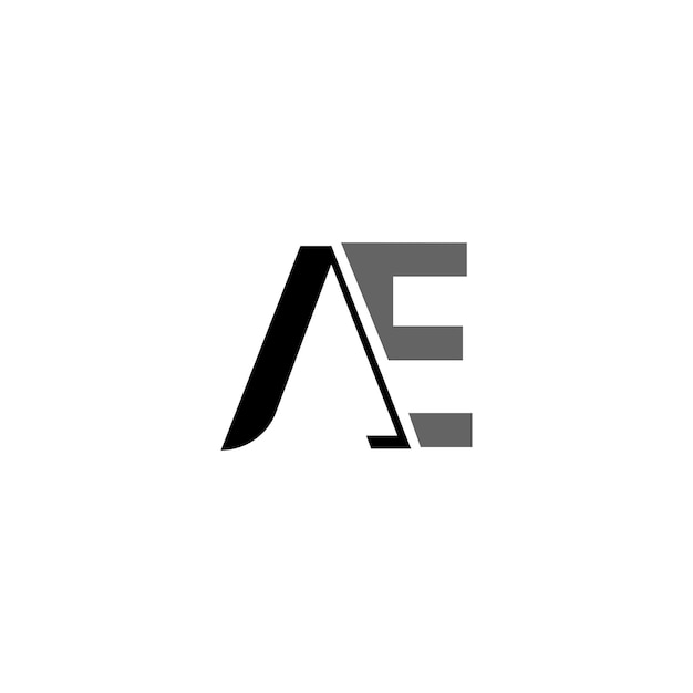 Letter AE logo