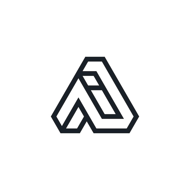 Letter AI or IA logo