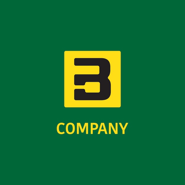 Letter B Alphabet Company Logo Design Template OK Hand Symbol Illustration