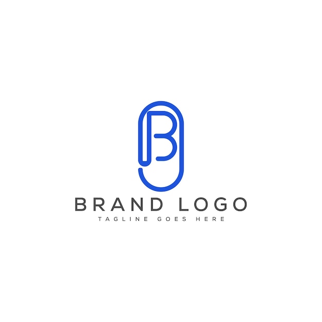 Vector letter b logo design vector template design for brand