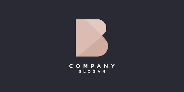 Letter B logo with modern creative style Premium Vector part 10