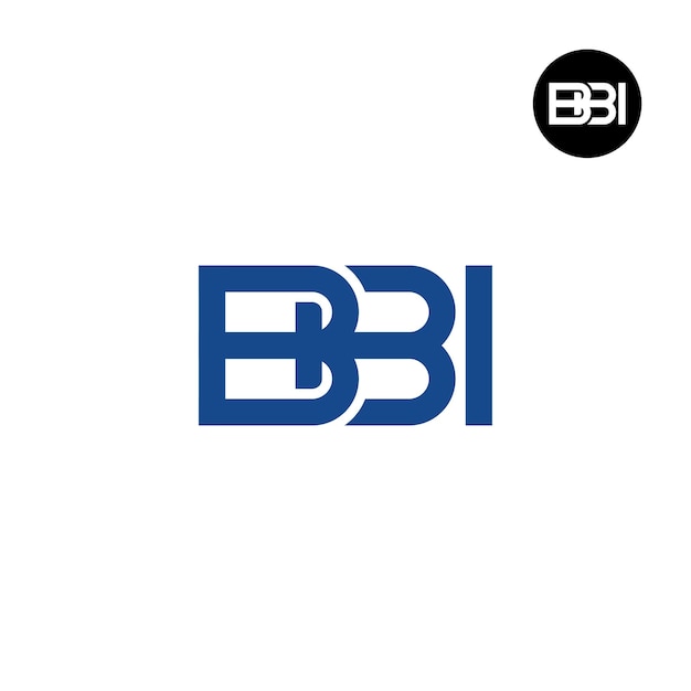 Letter BBI Monogram Logo Design