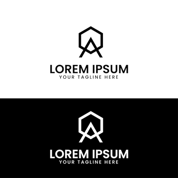 Letter A Business Logo design