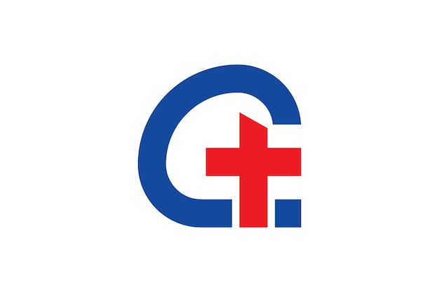 letter c t logo design