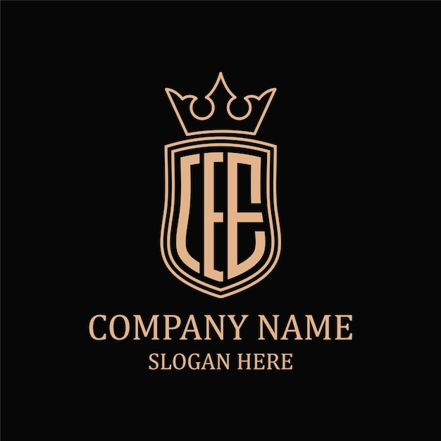 letter CEE luxury logo