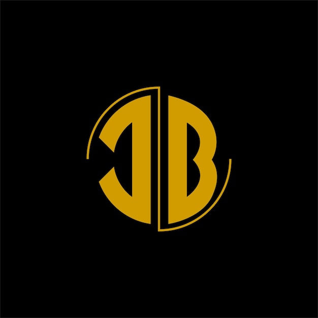 Letter circle logo design 'CB'