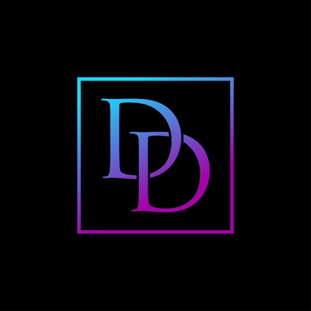 Letter D D Initial Vector Logo Template