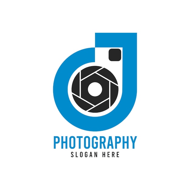 letter d photography logo