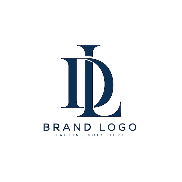 letter DL logo design vector template design for brand