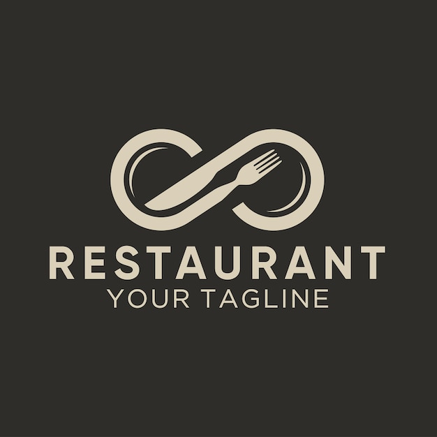 Letter DP Restaurant Logo