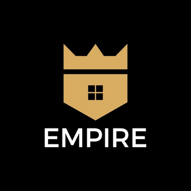 Letter E empire Real estate logo