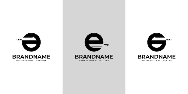 Vector letter a e or g knife logo for butcher shops or restaurant branding