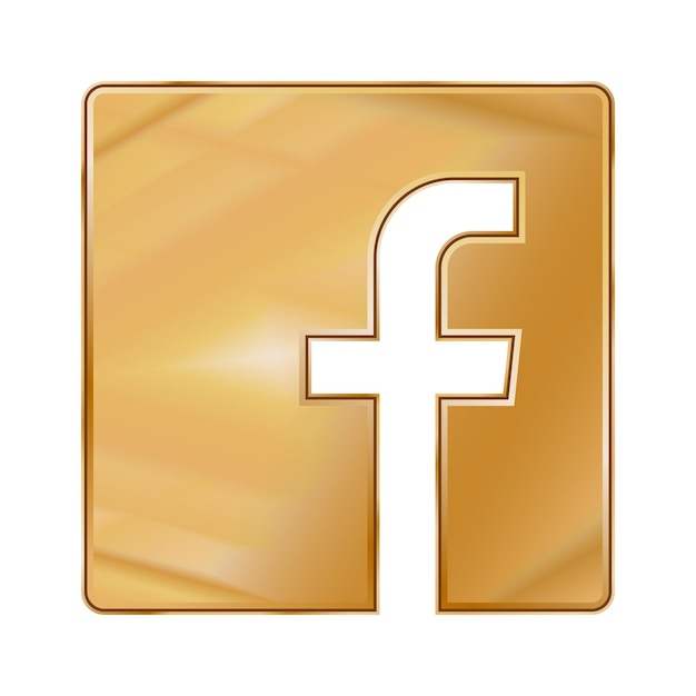 Letter f icon Social media icon facebook icon