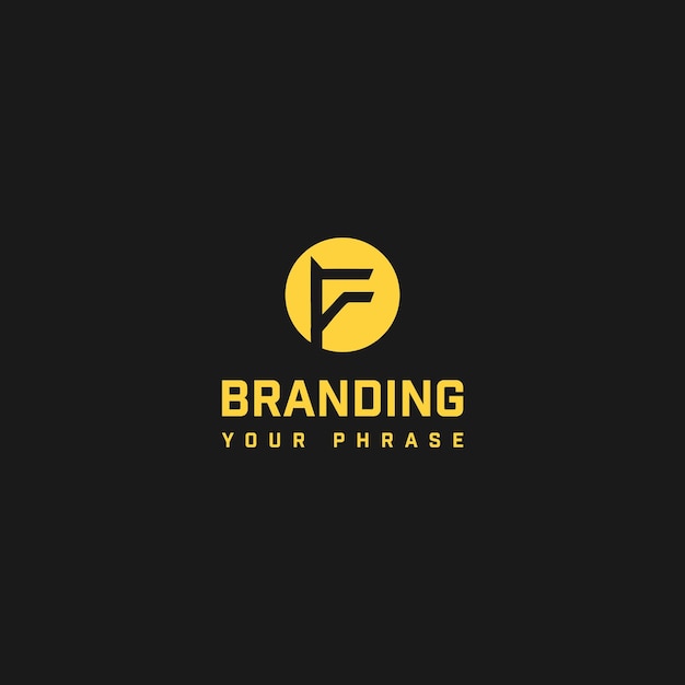 Letter F Logo Design Template