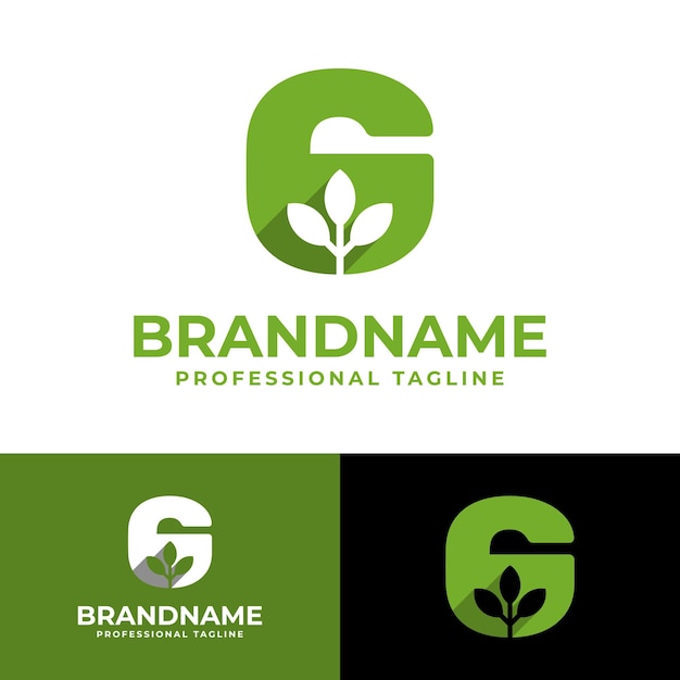 Letter G Nature Logo suitable for any business related to Nature with G initial