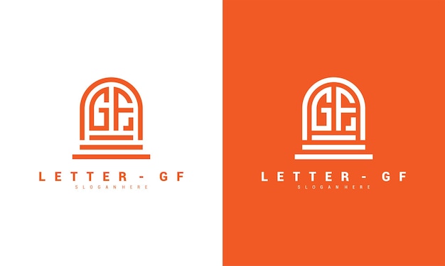 Letter ge logo icon design template premium vector premium vector