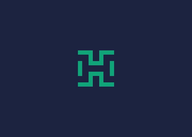 letter h logo icon design vector design template inspiration