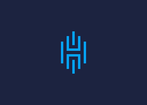 letter h logo icon design vector design template inspiration