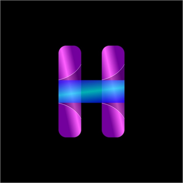 letter H logo