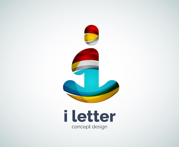 Letter i logo